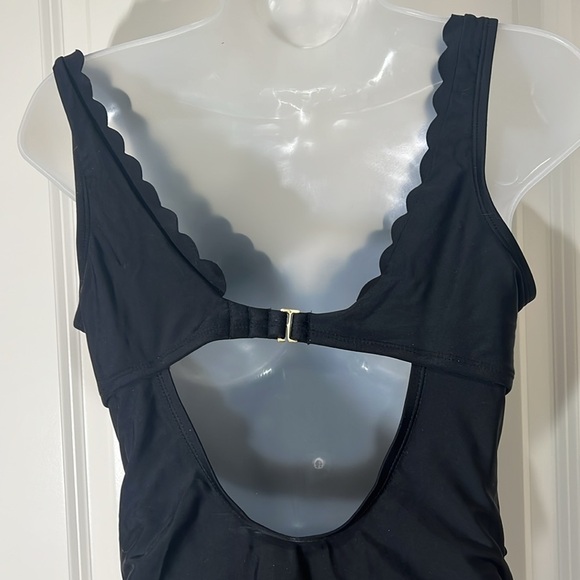 Kona Sol one piece, black bathing suit. - Picture 7 of 9